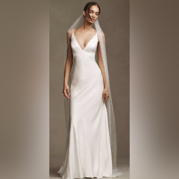 A.b. Ellie Accessories - A.B. Ellie Rain Crystal Cathedral Veil